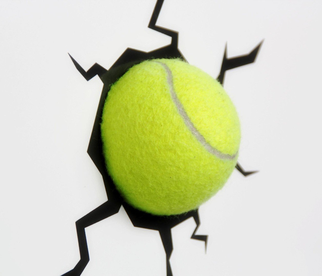 3D наклейка «Теннисный мяч» - фото2